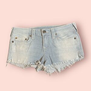 True Religion Bobby Cut-Off Shorts